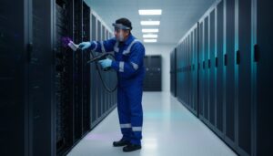 Read more about the article Commercial Cleaning Services for Basildon Business Park Data Centres (2026)